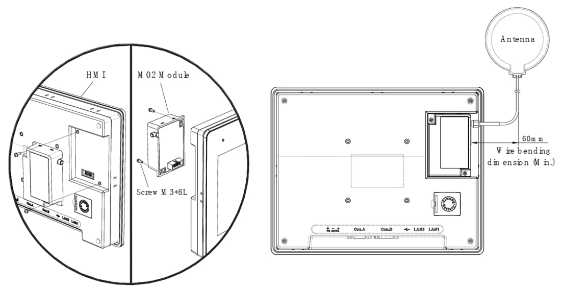 Weintek M02 Wi-Fi® Module